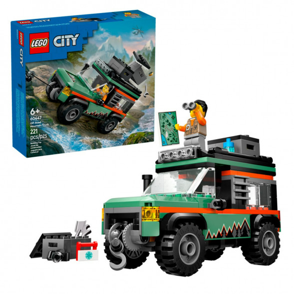 Конструктор LEGO City 60447 Внедорожный горный грузовик в Ростове-на-Дону