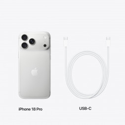 Смартфон Apple iPhone 18 Pro 2TB (SIM + eSIM), Silver