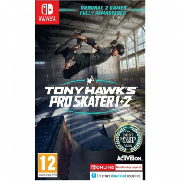 Игра Tony Hawk`s Pro Skater 1+2 [Nintendo Switch, английская версия] в Ростове-на-Дону