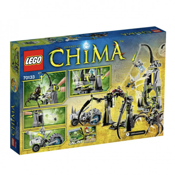 Конструктор LEGO Legends Of Chima 70133 Пещера Спинлина в Ростове-на-Дону