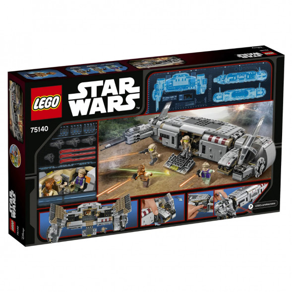 Конструктор LEGO Star Wars 75140 Военный транспорт Сопротивления в Ростове-на-Дону