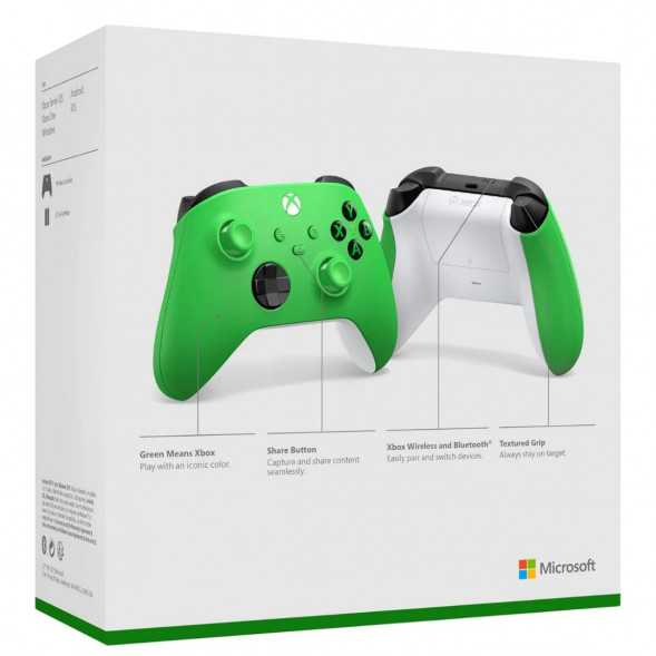 Геймпад Microsoft Xbox Series, velocity green в Ростове-на-Дону