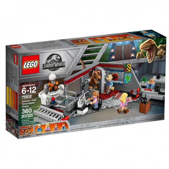 Конструктор LEGO Jurassic World 75932 Охота на рапторов в Парке Юрского Периода в Ростове-на-Дону