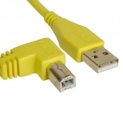 Аудиокабель UDG Ultimate Audio Cabel  USB 2.0 A-B 1 метр, жёлтый
