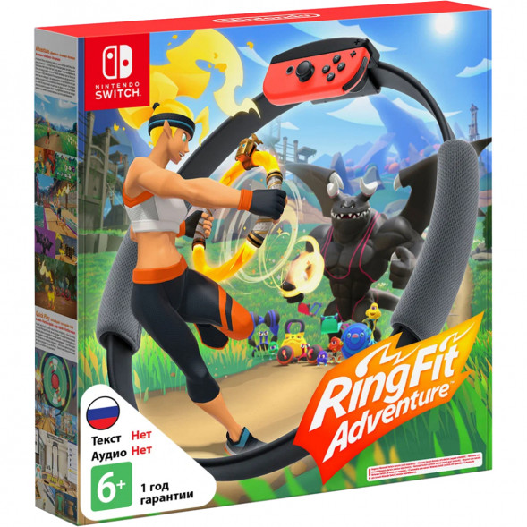 Ring Fit Adventure (Игра + контроллер Ring-Con + ремень на ногу Belt) [Nintendo Switch, английская версия] в Ростове-на-Дону