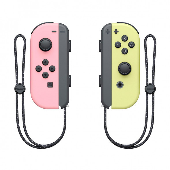 Геймпад Nintendo Switch Joy-Con controllers Duo, пастельный розовый / пастельный жёлтый в Ростове-на-Дону