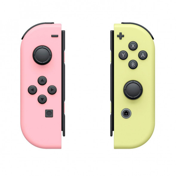 Геймпад Nintendo Switch Joy-Con controllers Duo, пастельный розовый / пастельный жёлтый в Ростове-на-Дону