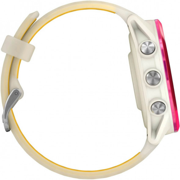 Умные часы Garmin Forerunner 570 42 мм Raspberry Aluminium/Translucent Bone/Mango 010-02970-02 в Ростове-на-Дону