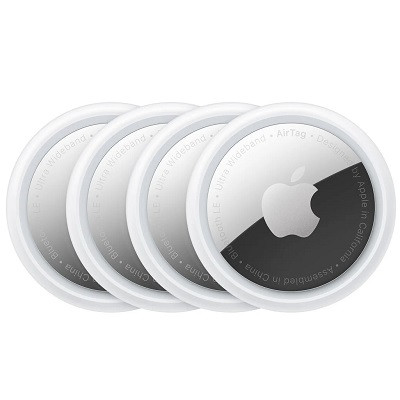 Трекер Apple AirTag белый/серебристый 4 шт. в Ростове-на-Дону