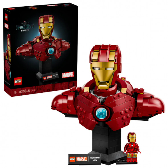 Конструктор LEGO Super Heroes 76327 Бюст Железного человека MK4 в Ростове-на-Дону