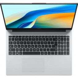 Ноутбук Huawei MateBook D 16 MCLG-X 53014QLA (16", IPS, Intel Core i5 13420H 2.1ГГц, 8 ядер, 16ГБ LPDDR4x, 512ГБ SSD, Intel UHD Graphics, без ОС), серебристый
