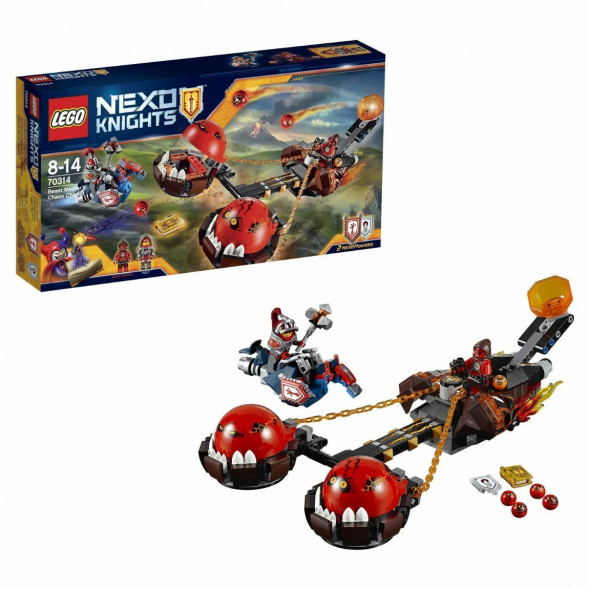 Конструктор LEGO Nexo Knights 70314 Безумная колесница Укротителя в Ростове-на-Дону