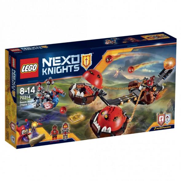 Конструктор LEGO Nexo Knights 70314 Безумная колесница Укротителя в Ростове-на-Дону