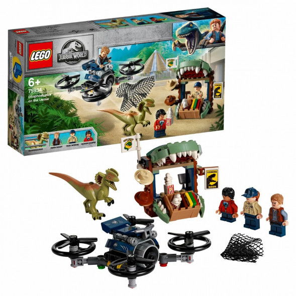 Конструктор LEGO Jurassic World 75934 Побег дилофозавра в Ростове-на-Дону
