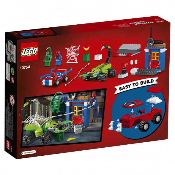Конструктор LEGO Juniors 10754 Решающий бой Человека-паука против Скорпиона в Ростове-на-Дону
