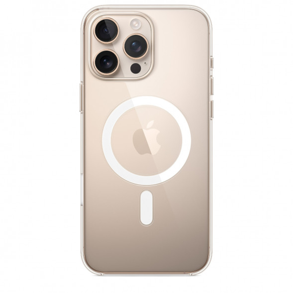 Чехол Apple Clear Case with MagSafe для iPhone 16 Pro Max, прозрачный (MA7F4ZM/A) в Ростове-на-Дону