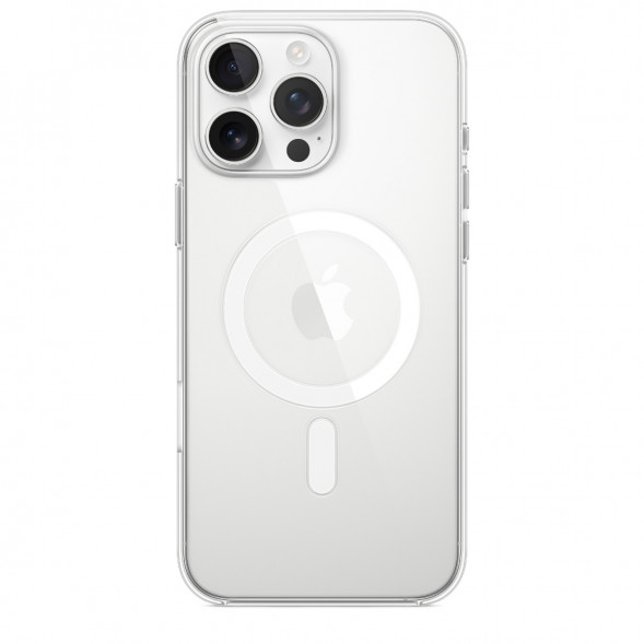 Чехол Apple Clear Case with MagSafe для iPhone 16 Pro Max, прозрачный (MA7F4ZM/A) в Ростове-на-Дону