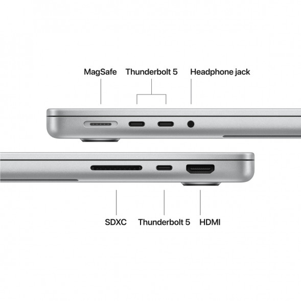 Ноутбук Apple MacBook Pro 14 2026 MGDQ4 (M5 Max 32-Core GPU, 36GB/2TB), Серебристый/Silver в Ростове-на-Дону