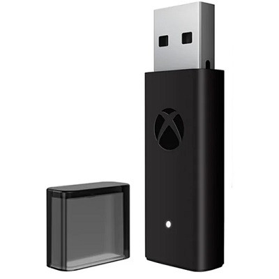 Microsoft Беспроводной адаптер геймпада Xbox для Windows 10 (новый, без упоковки) в Ростове-на-Дону
