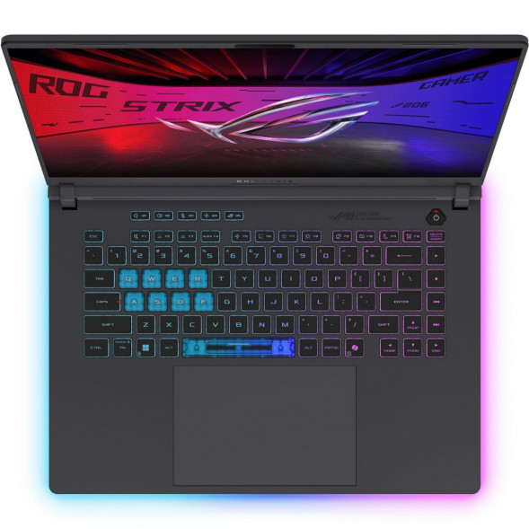 Ноутбук игровой ASUS ROG Strix G16 G615JMR-TS415 (16&amp;quot;, IPS, Intel Core i7-14650HX 2.2ГГц, 16-ядерный, 16ГБ DDR5, 512 ГБ SSD, NVIDIA GeForce RTX 5060 - 8 ГБ, без ОС), серый в Ростове-на-Дону