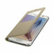 Чехол для Samsung Galaxy S6 S-View Cover (EF-CG920BFE), Gold в Ростове-на-Дону