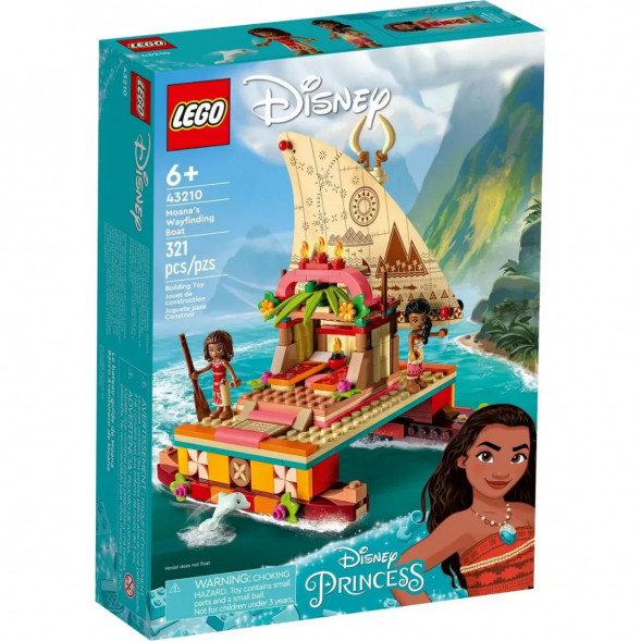 Конструктор LEGO Disney Princess 43210 Путеводная лодка Моаны в Ростове-на-Дону