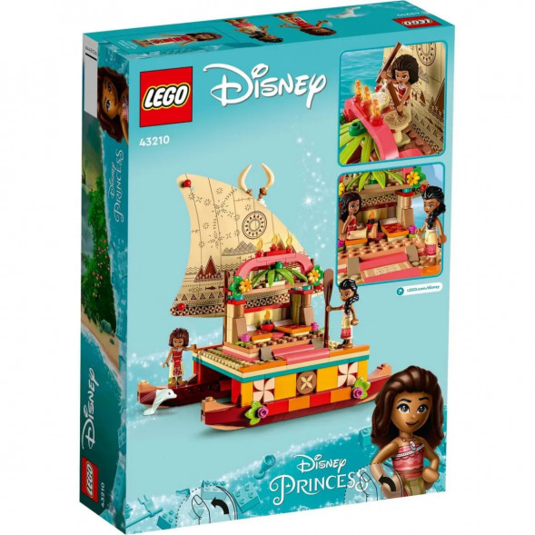 Конструктор LEGO Disney Princess 43210 Путеводная лодка Моаны в Ростове-на-Дону
