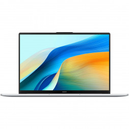 Ноутбук Huawei MateBook D 16 MCLG-X 53014QKV (16", IPS, Intel Core i5 13420H 2.1ГГц, 8-ядерный, 16ГБ LPDDR4x, 1ТБ SSD, Intel UHD Graphics, без ОС), серебристый