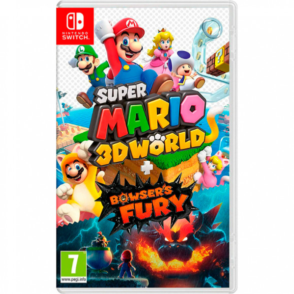 Игра Super Mario 3D World + Bowser&amp;#039;s Fury [Nintendo Switch, русские субтитры] в Ростове-на-Дону