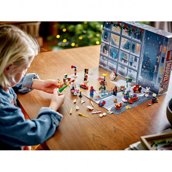 Конструктор LEGO Super Heroes 76293 Новогодний календарь Человек-паук, 2024 в Ростове-на-Дону