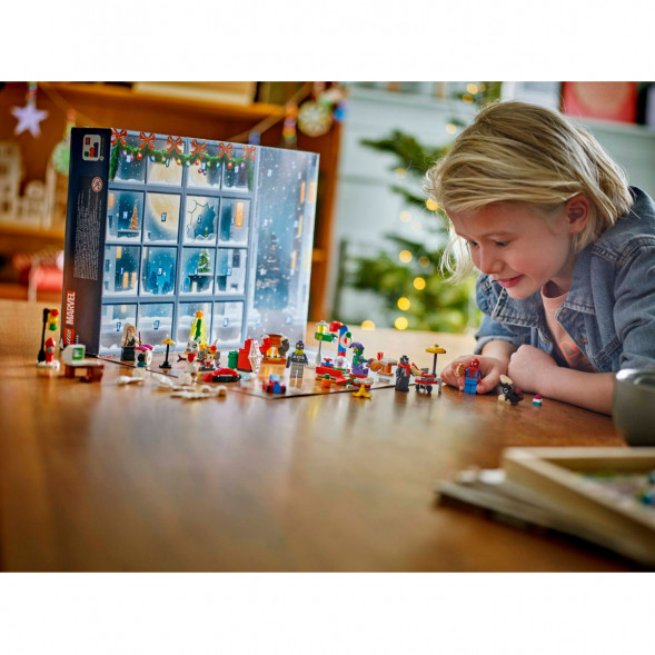 Конструктор LEGO Super Heroes 76293 Новогодний календарь Человек-паук, 2024 в Ростове-на-Дону