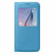 Чехол для Samsung Galaxy S6 S-View Cover (EF-CG920BLE), Blue в Ростове-на-Дону