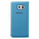 Чехол для Samsung Galaxy S6 S-View Cover (EF-CG920BLE), Blue в Ростове-на-Дону