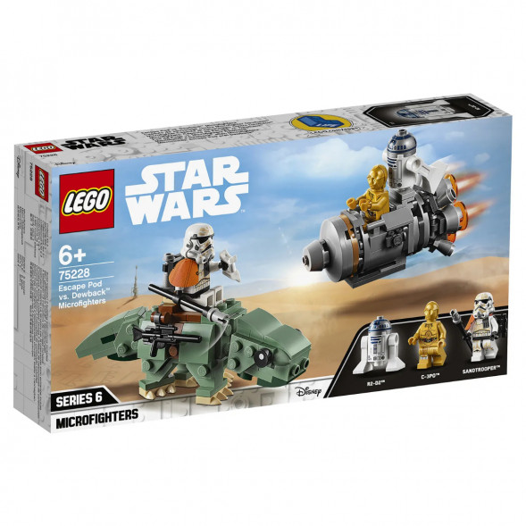 Конструктор LEGO Star Wars 75228 Спасательная капсула Микрофайтеры дьюбэк в Ростове-на-Дону