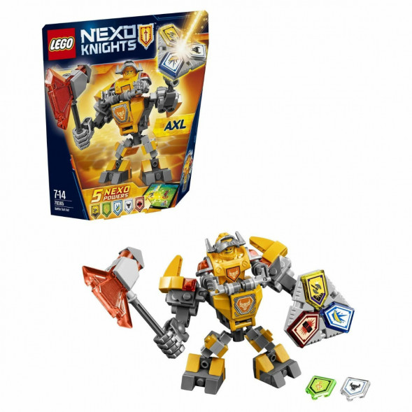 Конструктор LEGO Nexo Knights 70365 Боевые доспехи Акселя в Ростове-на-Дону