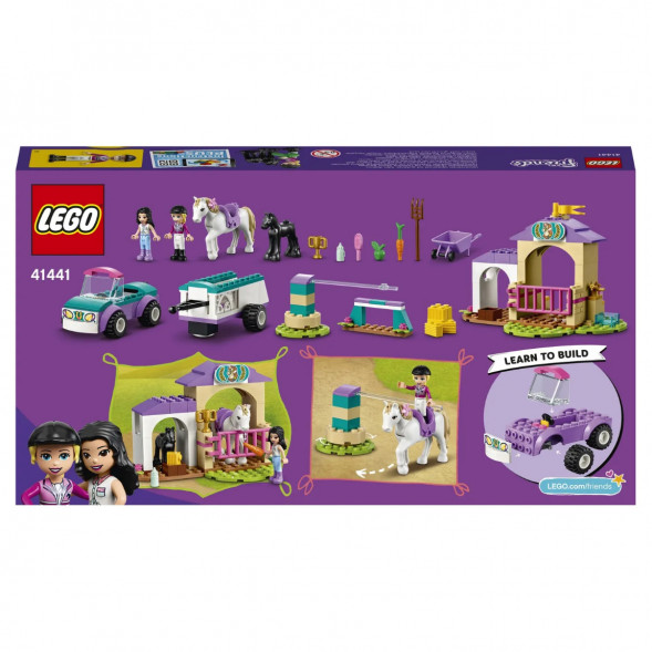 Конструктор LEGO Friends 41441 Тренировка лошади и прицеп для перевозки в Ростове-на-Дону