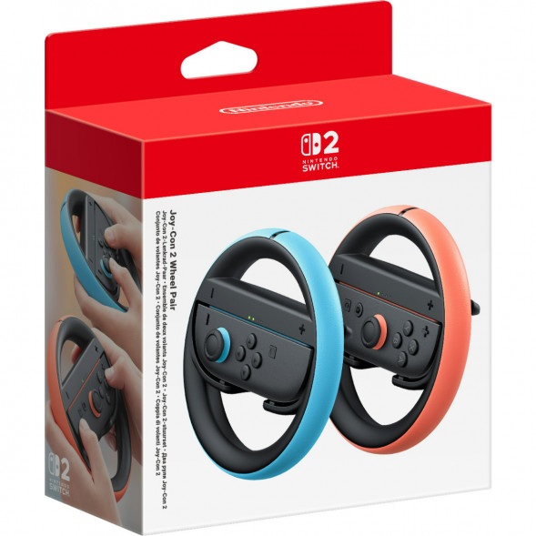 Игровой контроллер беспроводной Nintendo Joy-Con 2 Wheel (комплект из 2 шт.) в Ростове-на-Дону