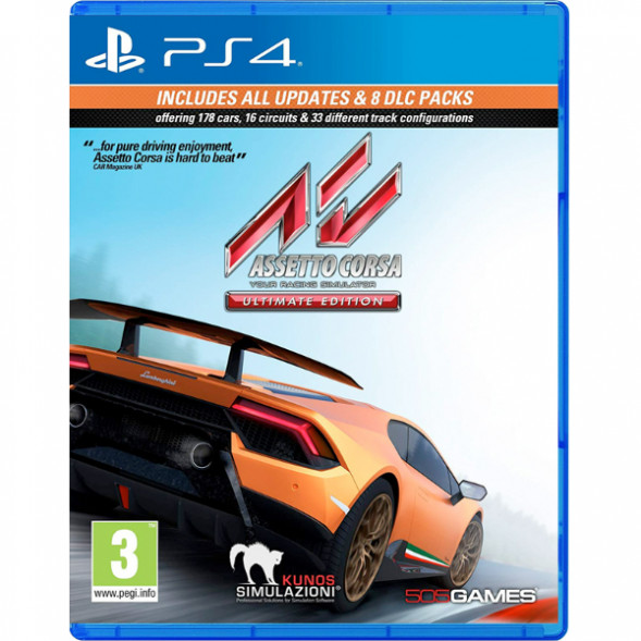 Игра Assetto Corsa. Ultimate Edition [PS4, русские субтитры] в Ростове-на-Дону