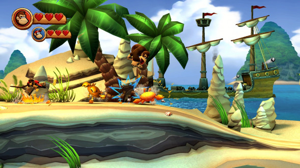 Игра Donkey Kong Country Returns HD [Nintendo Switch, английская версия] в Ростове-на-Дону