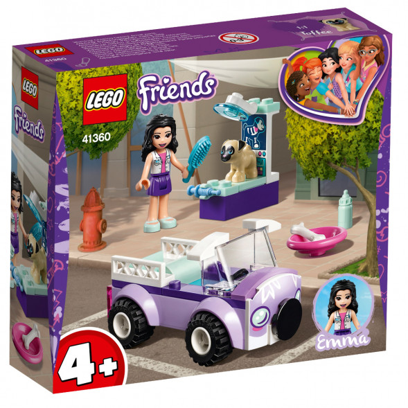 Конструктор LEGO Friends 41360 Передвижная ветклиника Эммы в Ростове-на-Дону