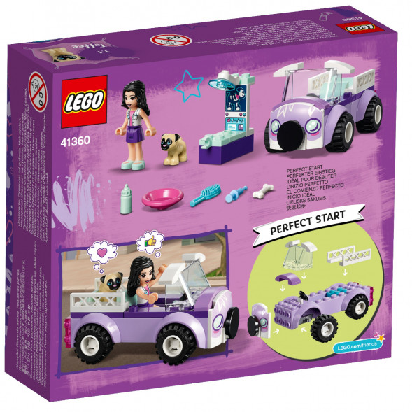Конструктор LEGO Friends 41360 Передвижная ветклиника Эммы в Ростове-на-Дону