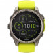 Умные часы Garmin Fenix 8, 51 мм, Solar, Sapphire Titanium with AMP Yellow/Graphite Silicone Band 010-02907-20 в Ростове-на-Дону