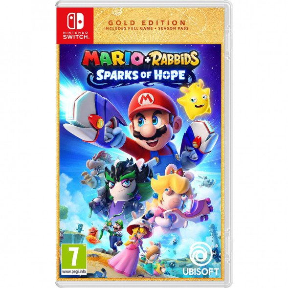 Игра Mario + Rabbids: Sparks of Hope. Gold Edition [Nintendo Switch, русские субтитры] в Ростове-на-Дону