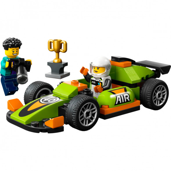 Конструктор LEGO City 60399 Зеленый Гоночный автомобиль в Ростове-на-Дону