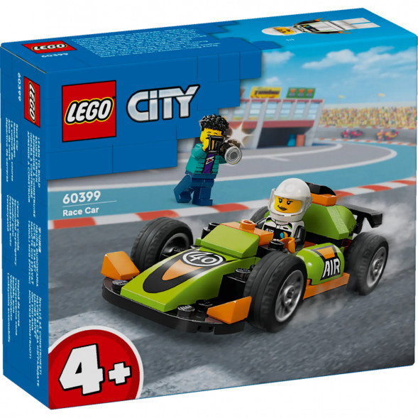 Конструктор LEGO City 60399 Зеленый Гоночный автомобиль в Ростове-на-Дону