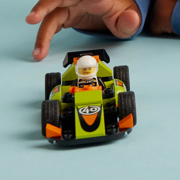 Конструктор LEGO City 60399 Зеленый Гоночный автомобиль в Ростове-на-Дону