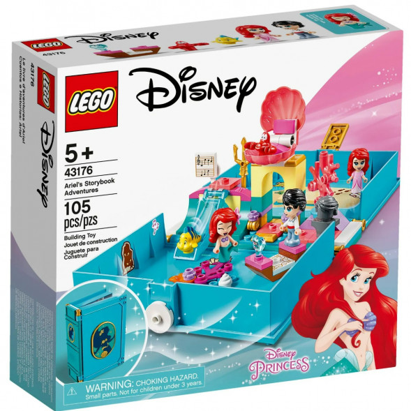 Конструктор LEGO Disney Princess 43176 Книга сказочных приключений Ариэль в Ростове-на-Дону