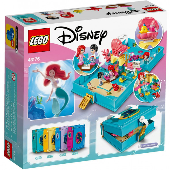 Конструктор LEGO Disney Princess 43176 Книга сказочных приключений Ариэль в Ростове-на-Дону