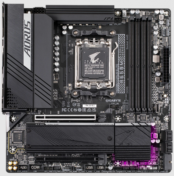 Материнская плата GIGABYTE B650M AORUS ELITE mATX в Ростове-на-Дону