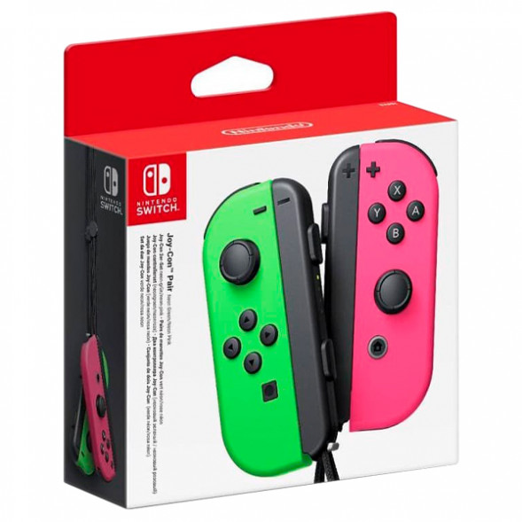 Геймпад Nintendo Switch Joy-Con controllers Duo, зеленый/розовый в Ростове-на-Дону